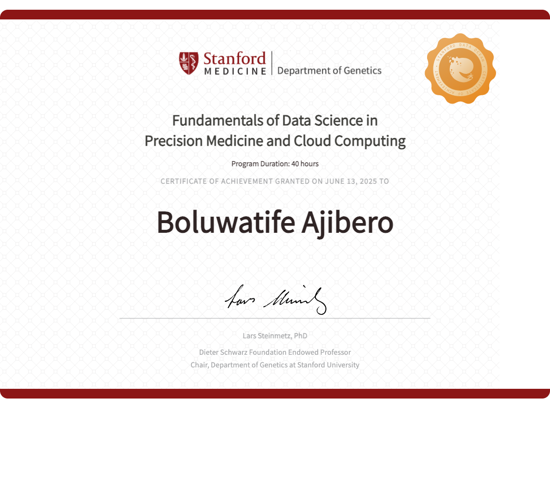 Certificate 1